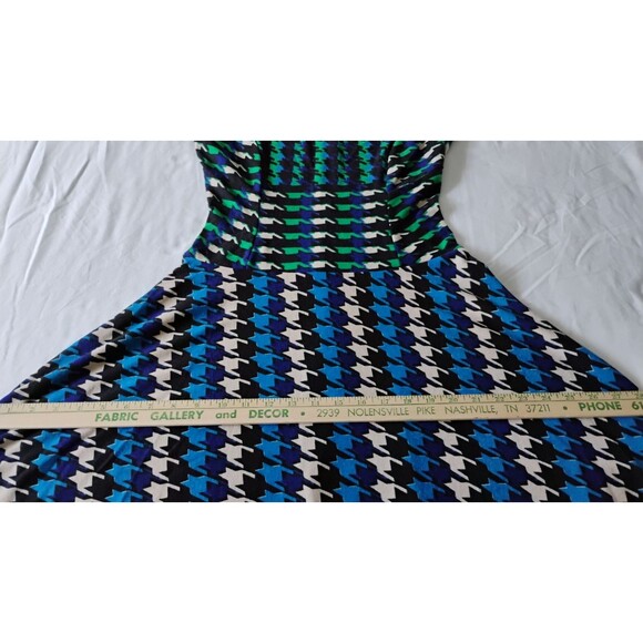 Gabby Skye Houndstooth Knit Dress Women's sz 4 Career Office Work Party NWT - Picture 10 of 11